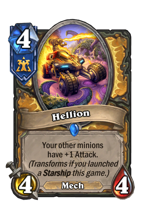 Hellion Hearthstone kártya