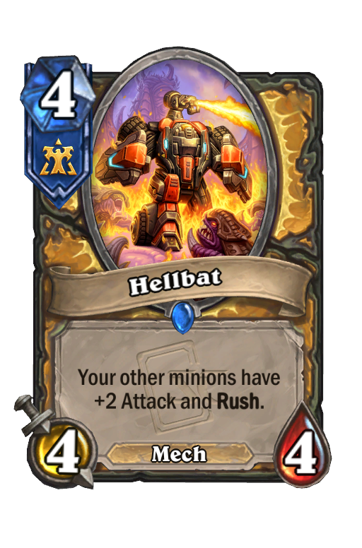 Hellbat Hearthstone kártya