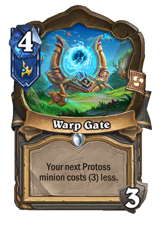 Warp Gate Hearthstone kártya