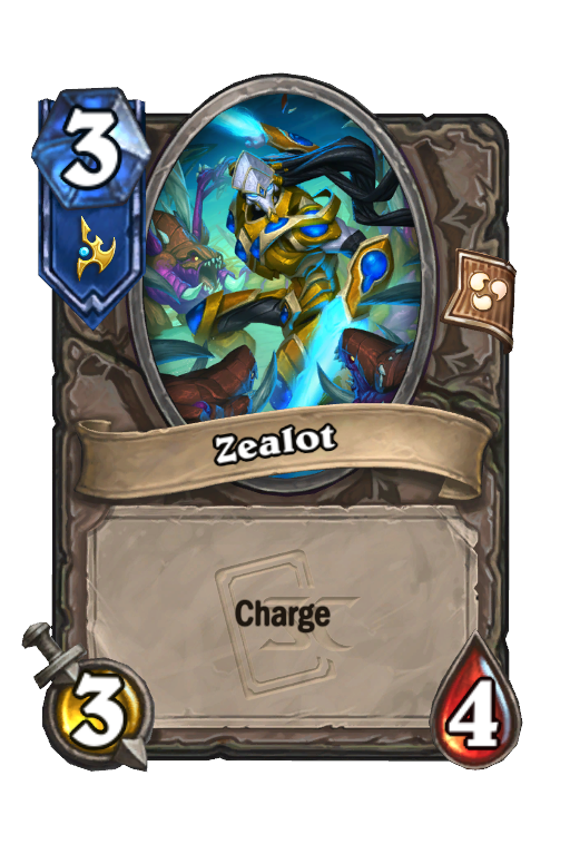 Zealot Hearthstone kártya