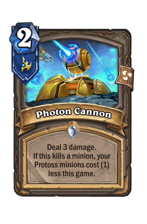 Photon Cannon Hearthstone kártya