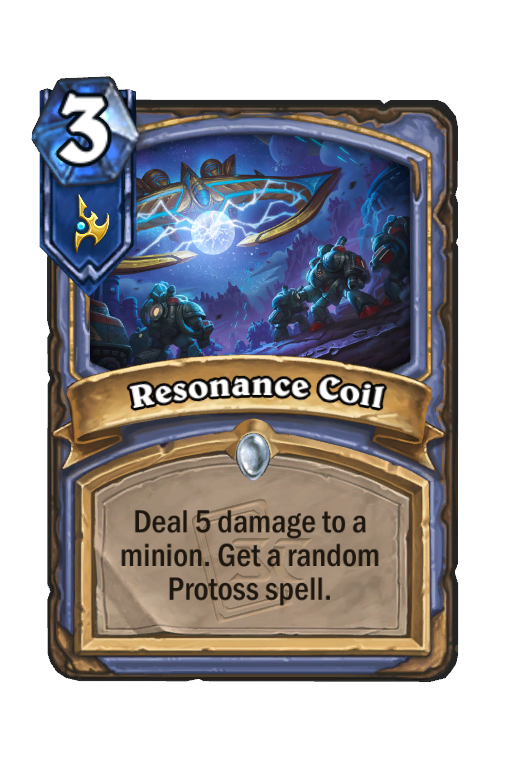 Resonance Coil Hearthstone kártya
