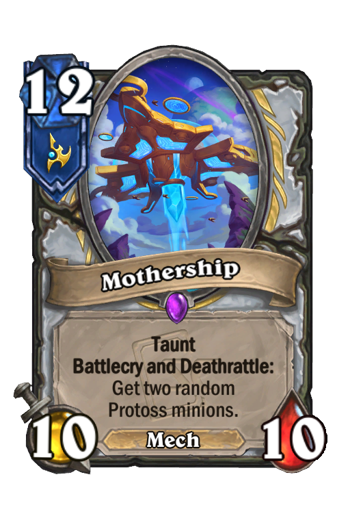 Mothership Hearthstone kártya