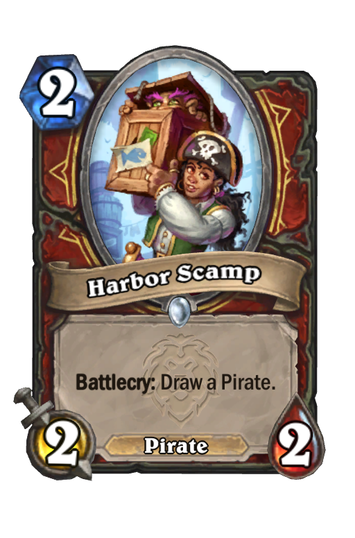 Harbor Scamp Hearthstone kártya