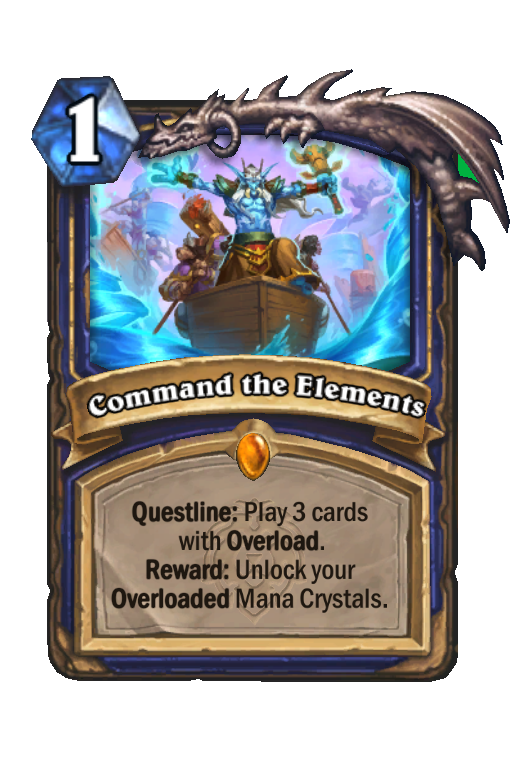 Command the Elements Hearthstone kártya