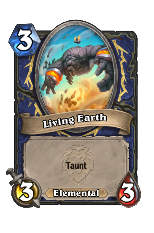 Living Earth Hearthstone kártya