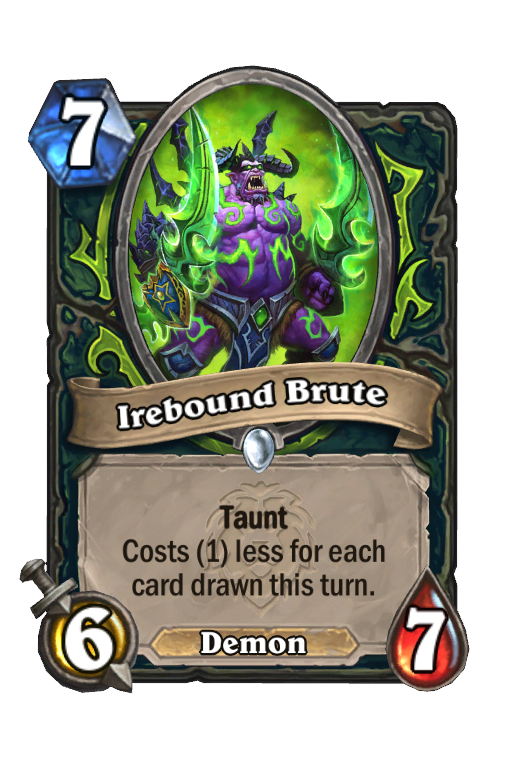 Irebound Brute Hearthstone kártya