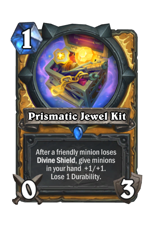 Prismatic Jewel Kit Hearthstone kártya