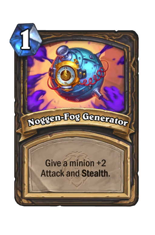 Noggen-Fog Generator Hearthstone kártya