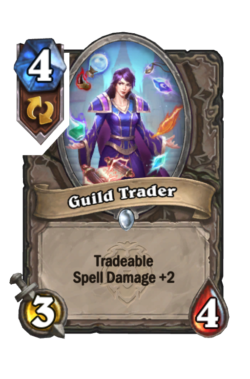 Guild Trader Hearthstone kártya