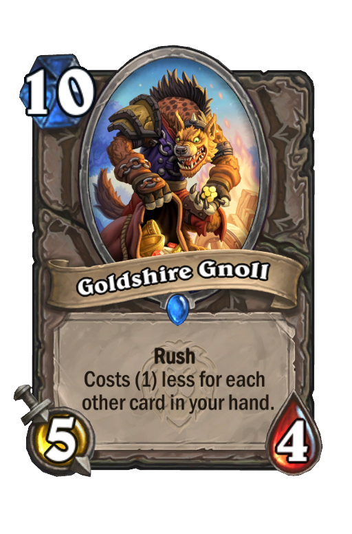 Goldshire Gnoll Hearthstone kártya