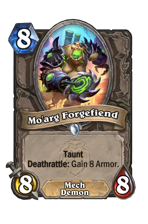 Mo'arg Forgefiend Hearthstone kártya