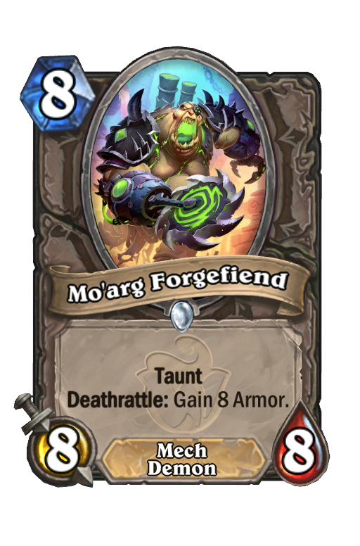 Mo'arg Forgefiend Hearthstone kártya