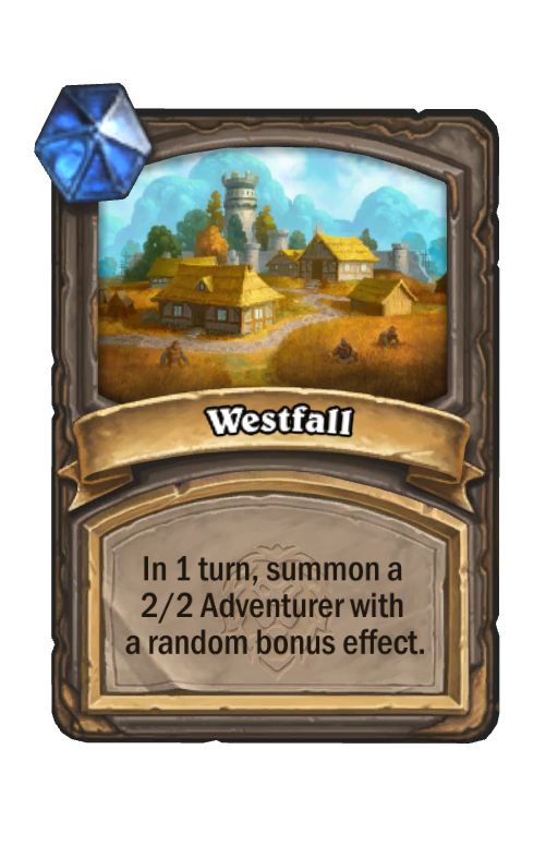 Westfall Hearthstone kártya