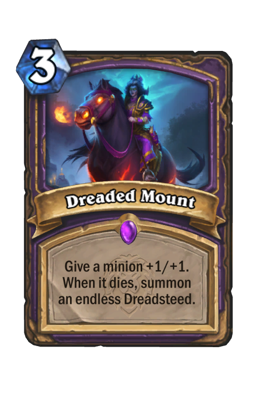 Dreaded Mount Hearthstone kártya