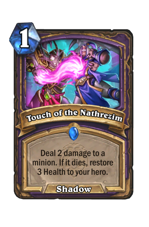 Touch of the Nathrezim Hearthstone kártya