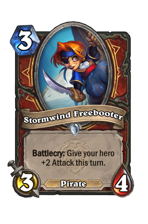Stormwind Freebooter Hearthstone kártya