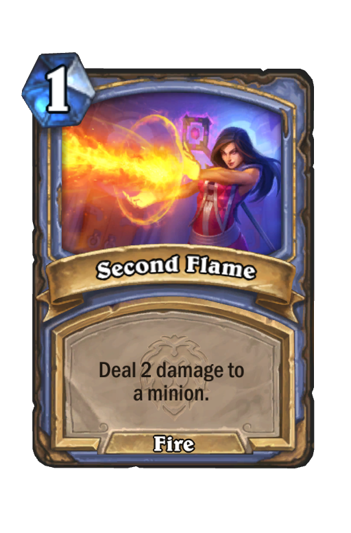 Second Flame Hearthstone kártya