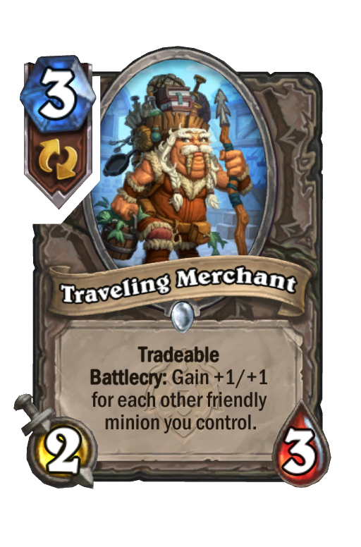 Traveling Merchant Hearthstone kártya