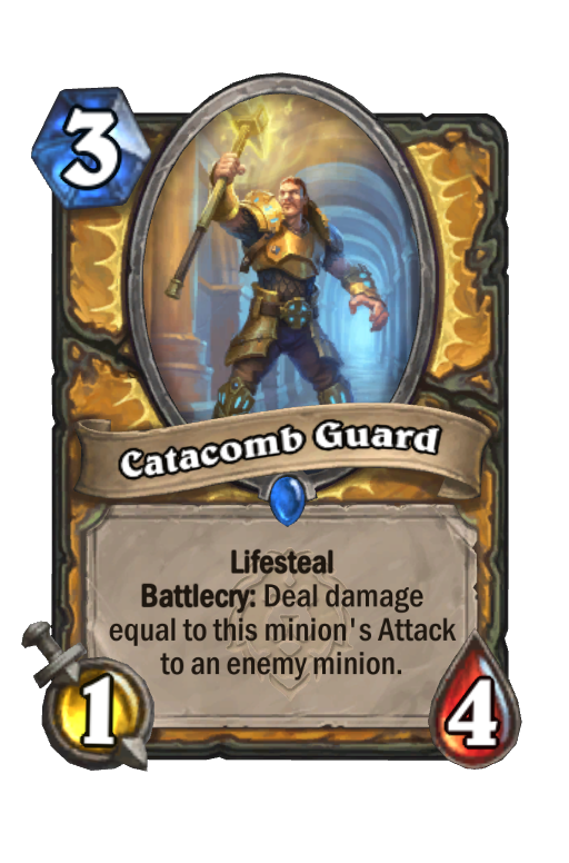 Catacomb Guard Hearthstone kártya