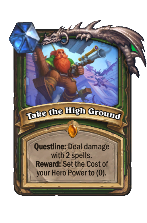 Take the High Ground Hearthstone kártya