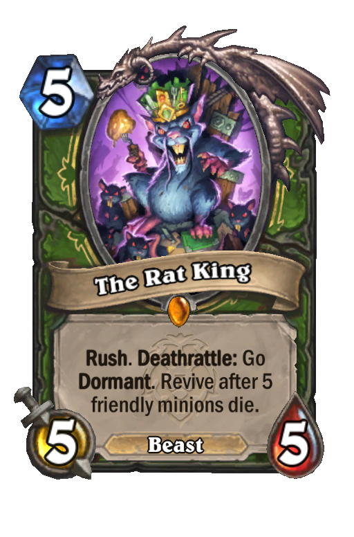 The Rat King Hearthstone kártya