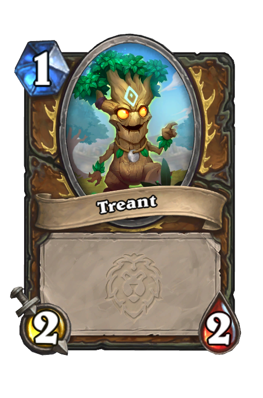 Treant Hearthstone kártya