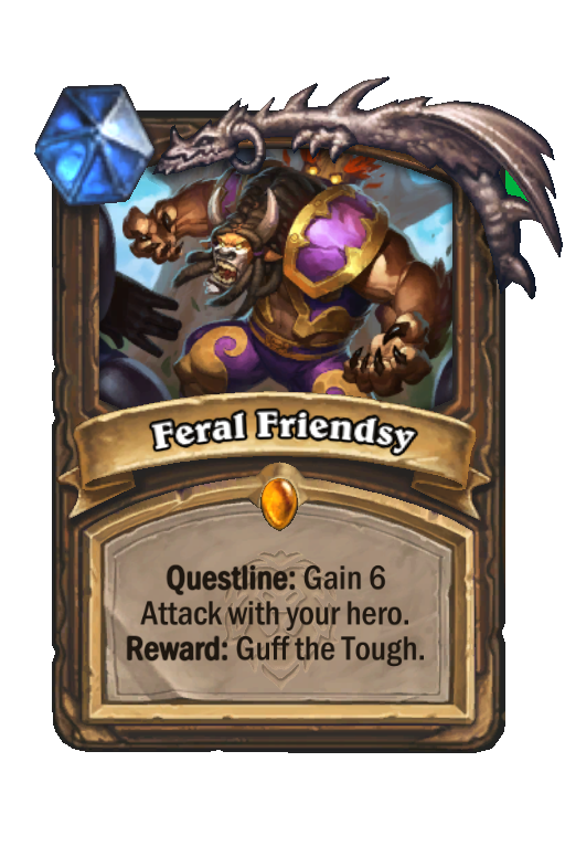 Feral Friendsy Hearthstone kártya