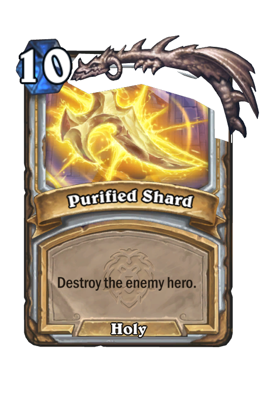 Purified Shard Hearthstone kártya