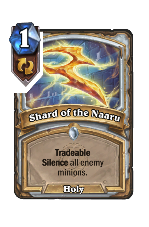 Shard of the Naaru Hearthstone kártya