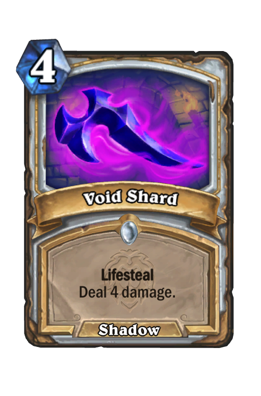 Void Shard Hearthstone kártya