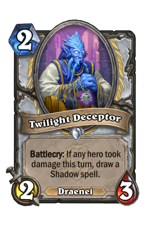 Twilight Deceptor Hearthstone kártya