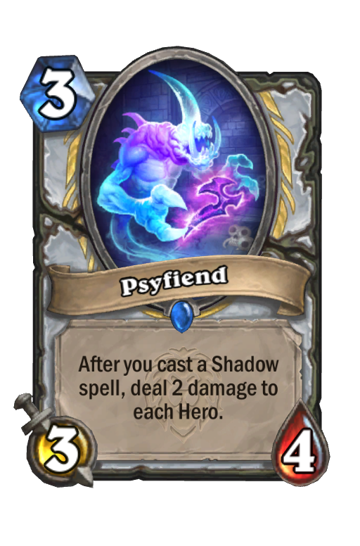 Psyfiend Hearthstone kártya