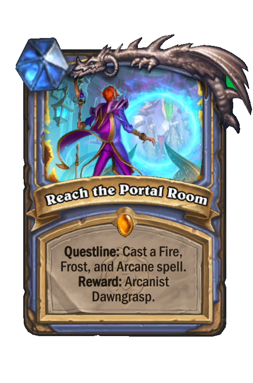 Reach the Portal Room Hearthstone kártya