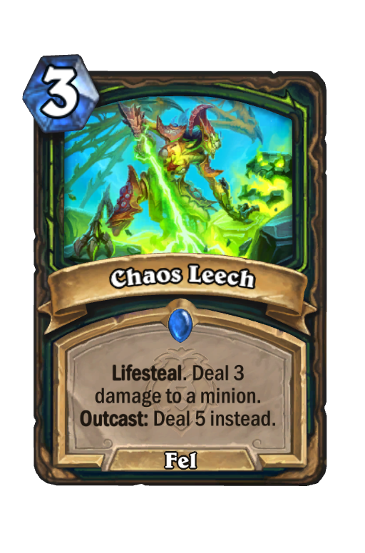 Chaos Leech Hearthstone kártya