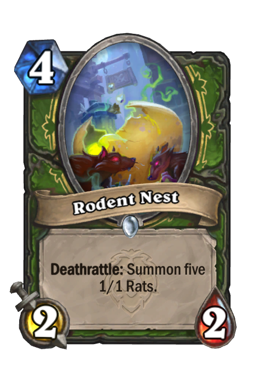 Rodent Nest Hearthstone kártya