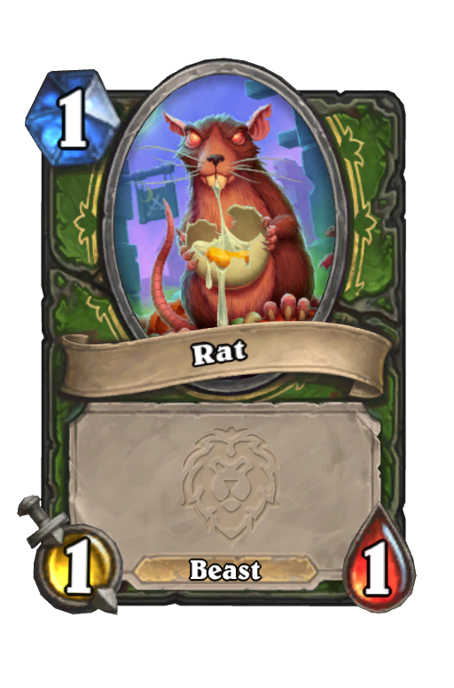 Rat Hearthstone kártya