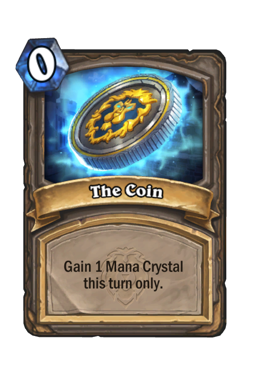 The Coin Hearthstone kártya