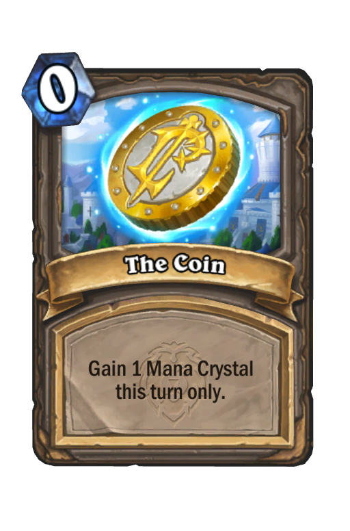The Coin Hearthstone kártya