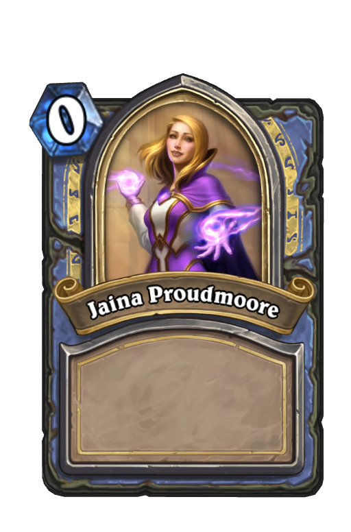 Jaina Proudmoore Hearthstone kártya