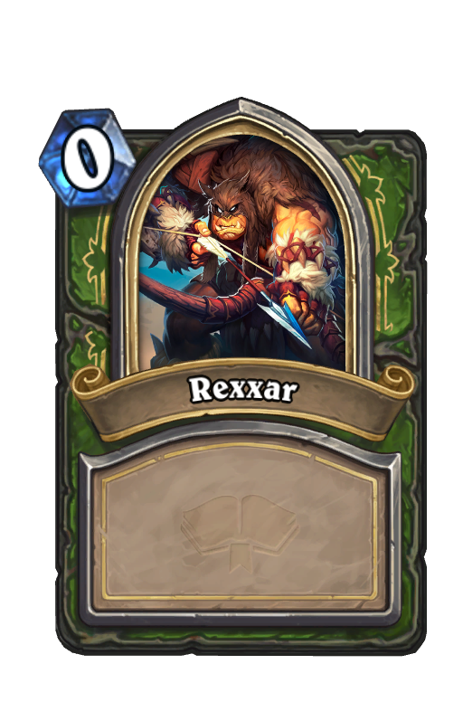 Rexxar Hearthstone kártya