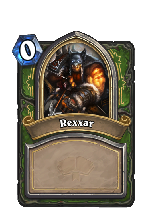 Rexxar Hearthstone kártya