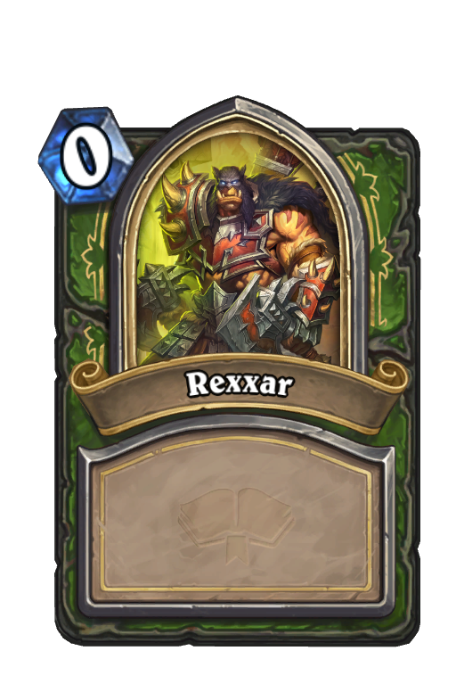 Rexxar Hearthstone kártya