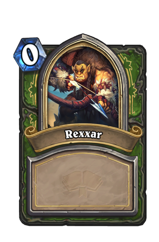 Rexxar Hearthstone kártya
