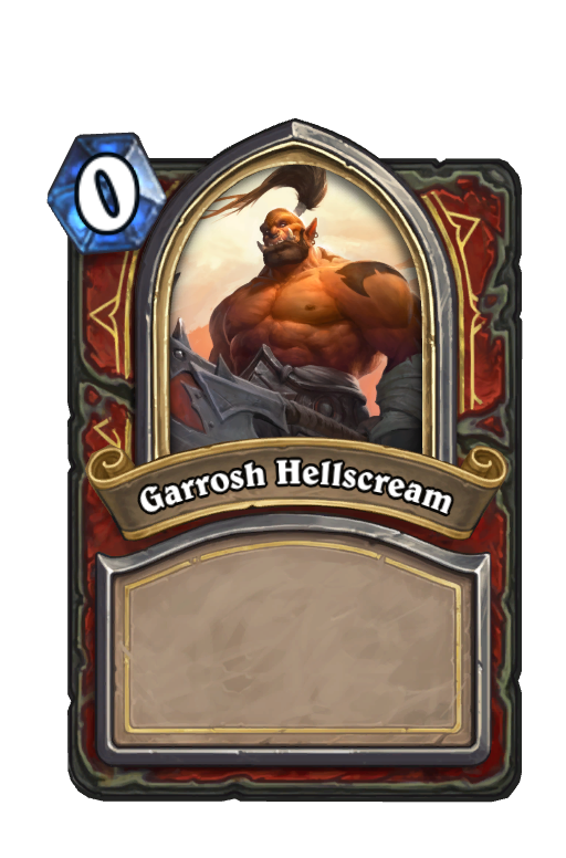 Garrosh Hellscream Hearthstone kártya