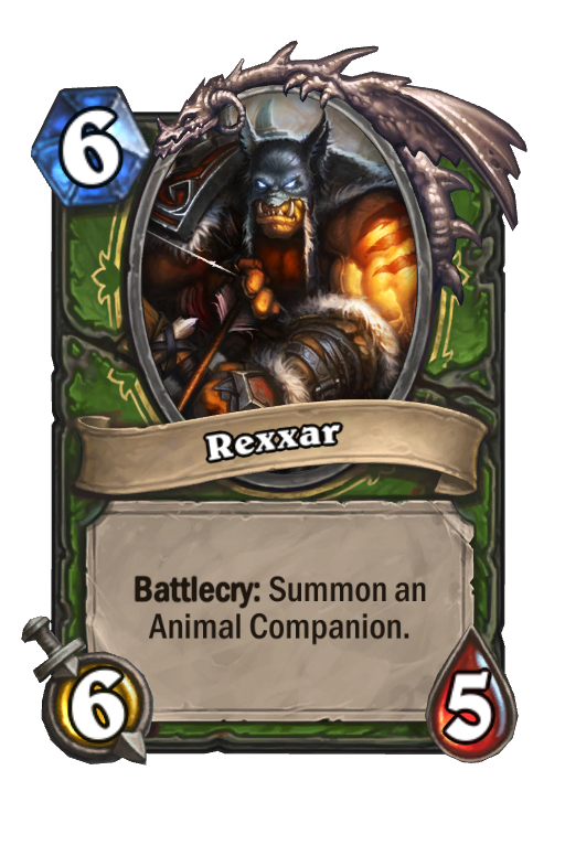 Rexxar Hearthstone kártya