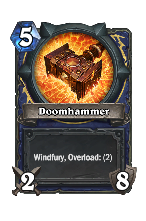 Doomhammer Hearthstone kártya