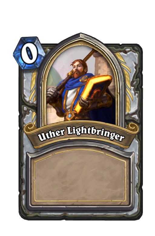 Uther Lightbringer Hearthstone kártya