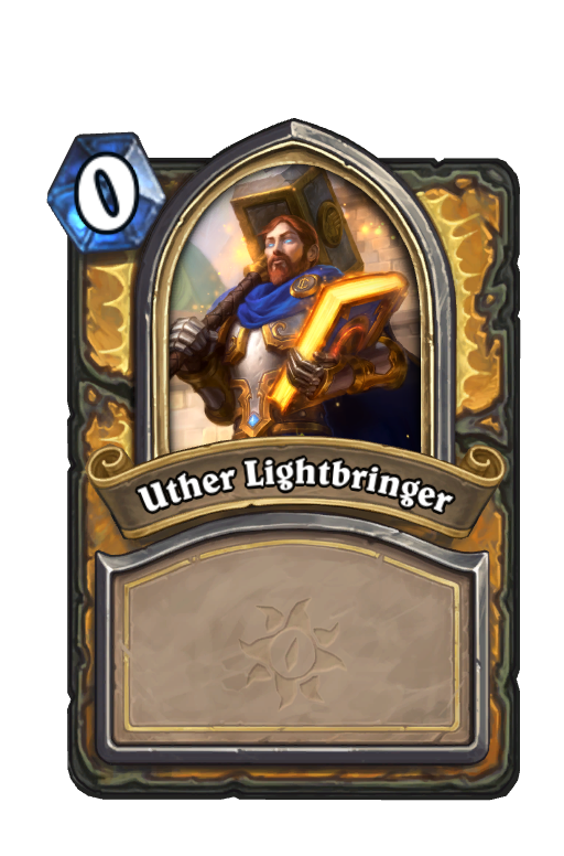 Uther Lightbringer Hearthstone kártya