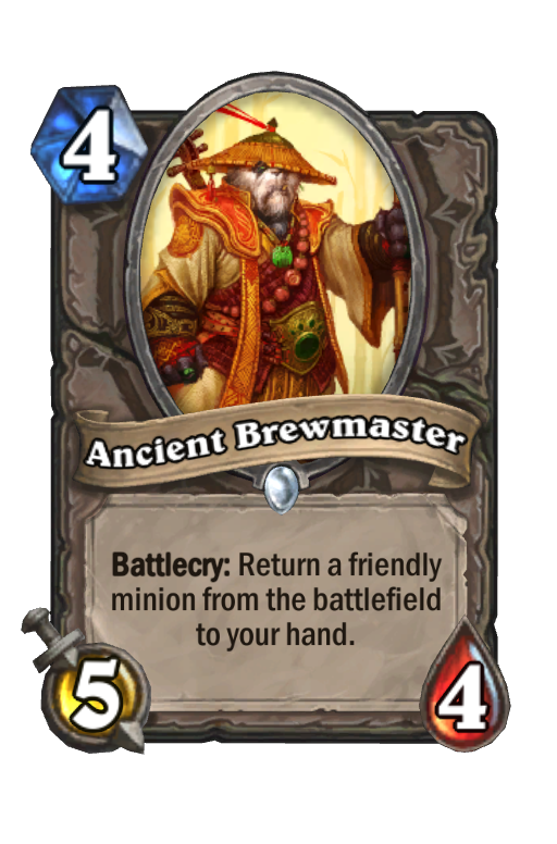 Ancient Brewmaster Hearthstone kártya